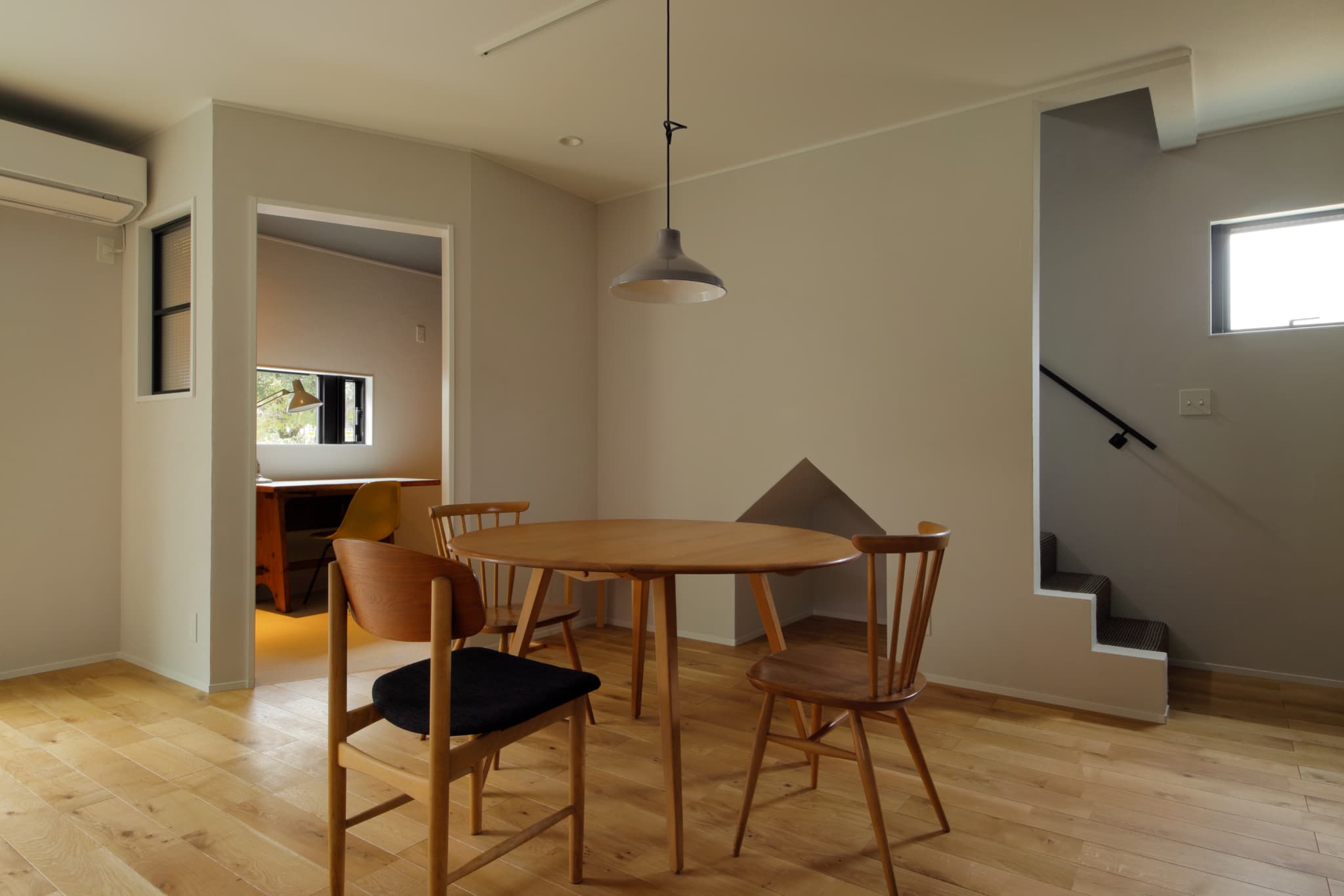 暮らしが想像できるリビング