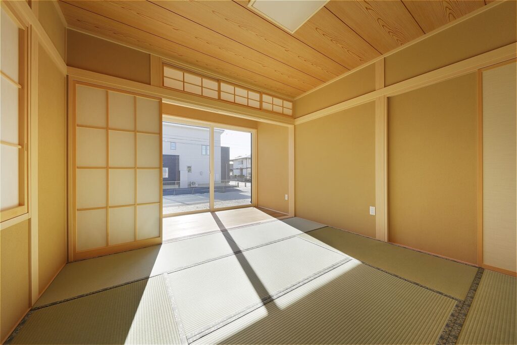 落ち着いた南向き和室