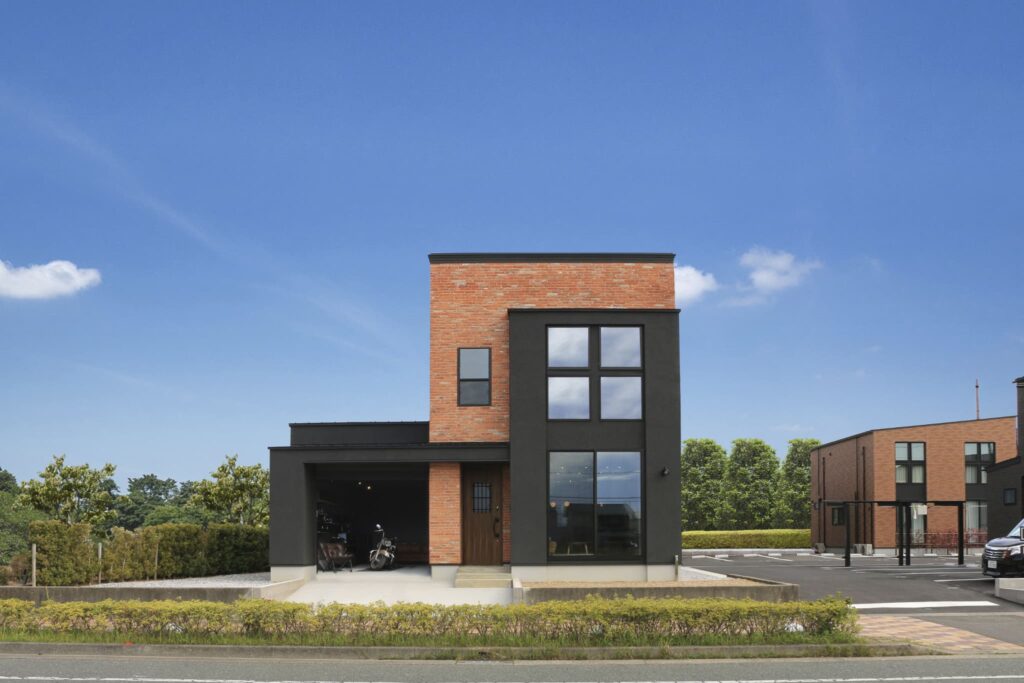 ブルックリンスタイルのガレージハウス