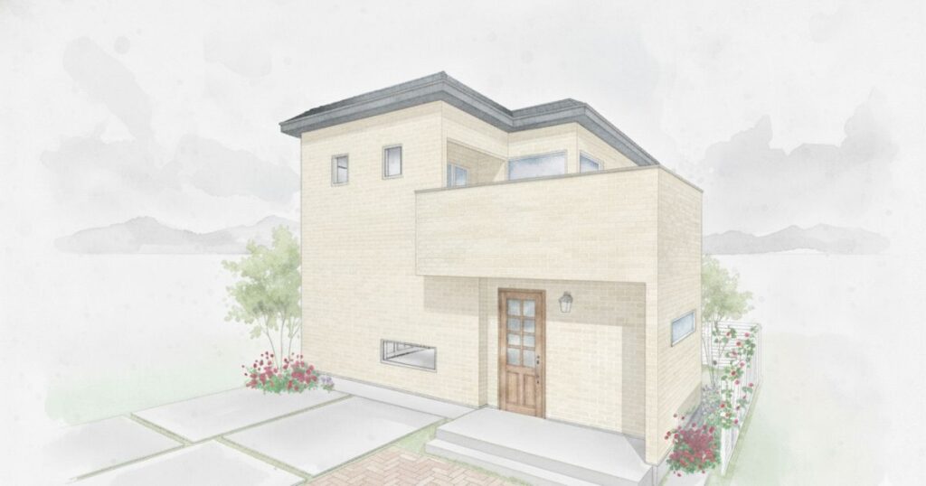 アメリカンテイストなお家