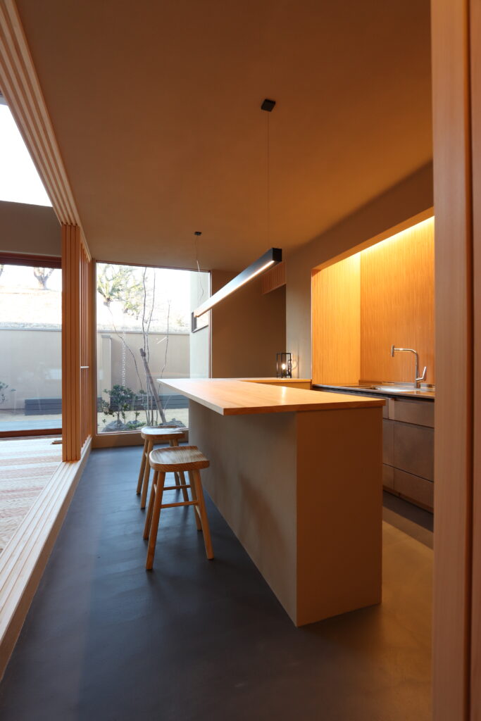 料亭のようなカウンター