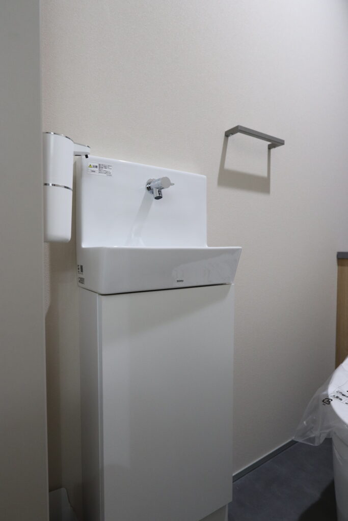 トイレ内に設けられた手洗い場
