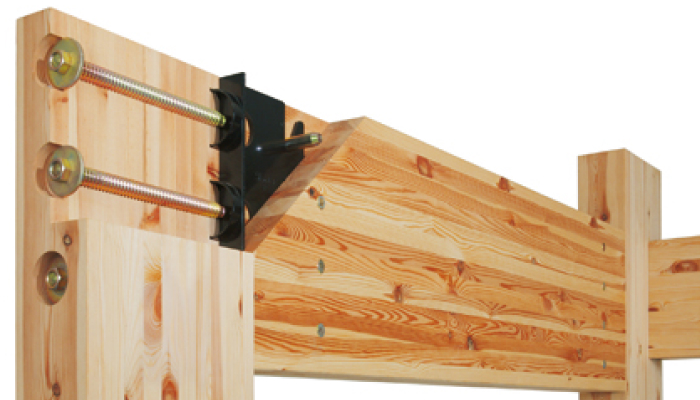 SE構法で建てる注文住宅の接合部