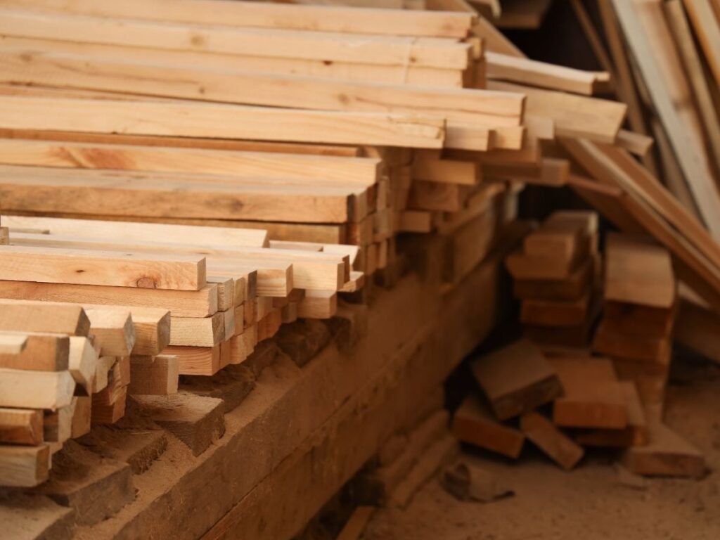 高騰している木材