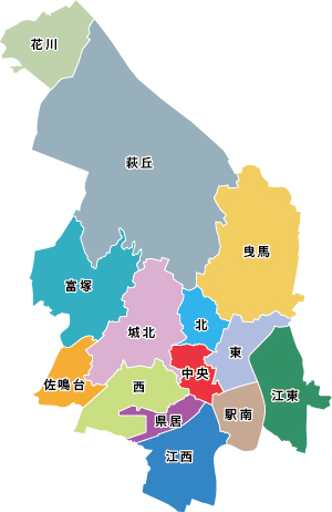 富塚周辺の地図